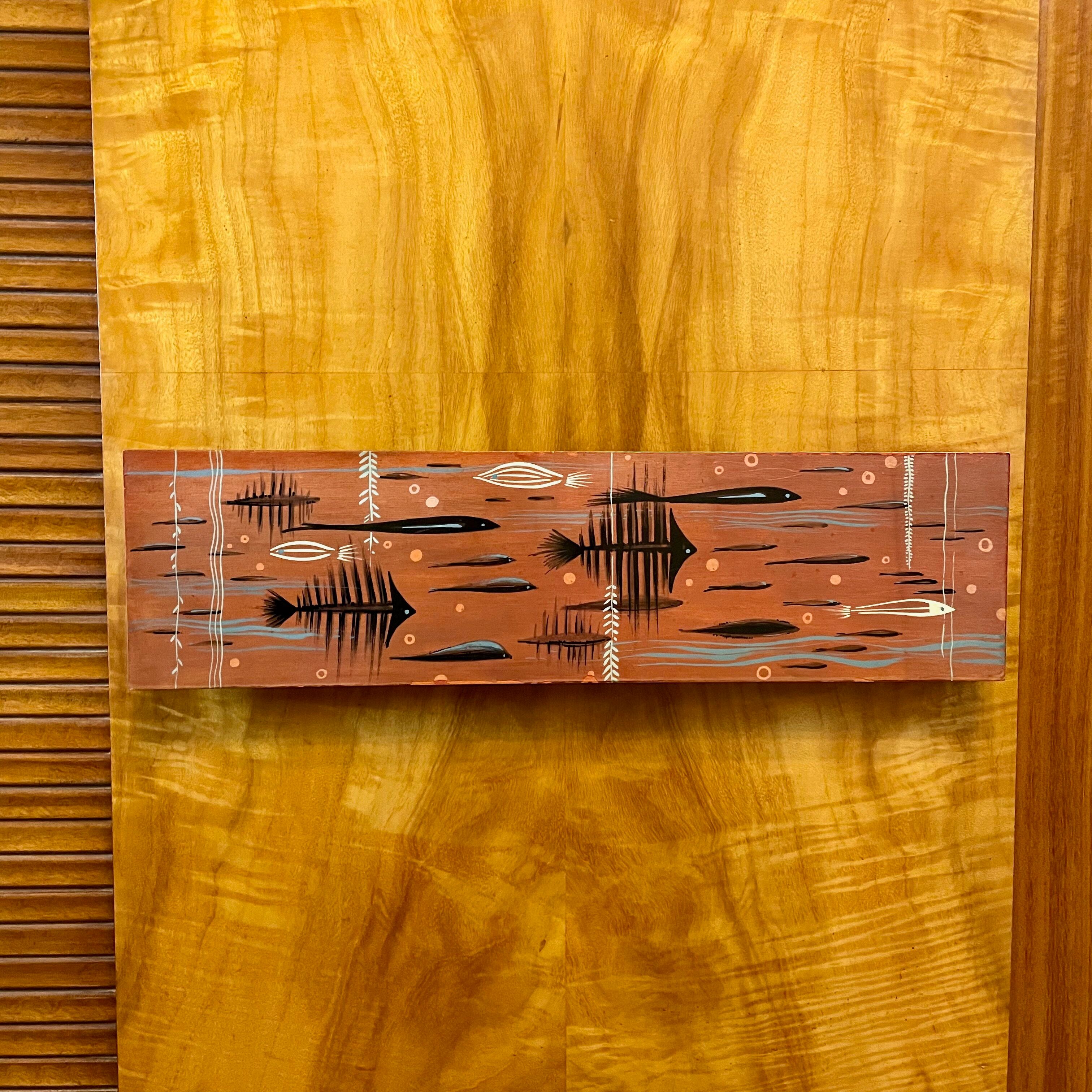 Mid century 4-door wardrobe