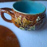 Tasse à déjeuner en barbotine