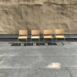 4 Cesca chairs B32 Marcel Breuer