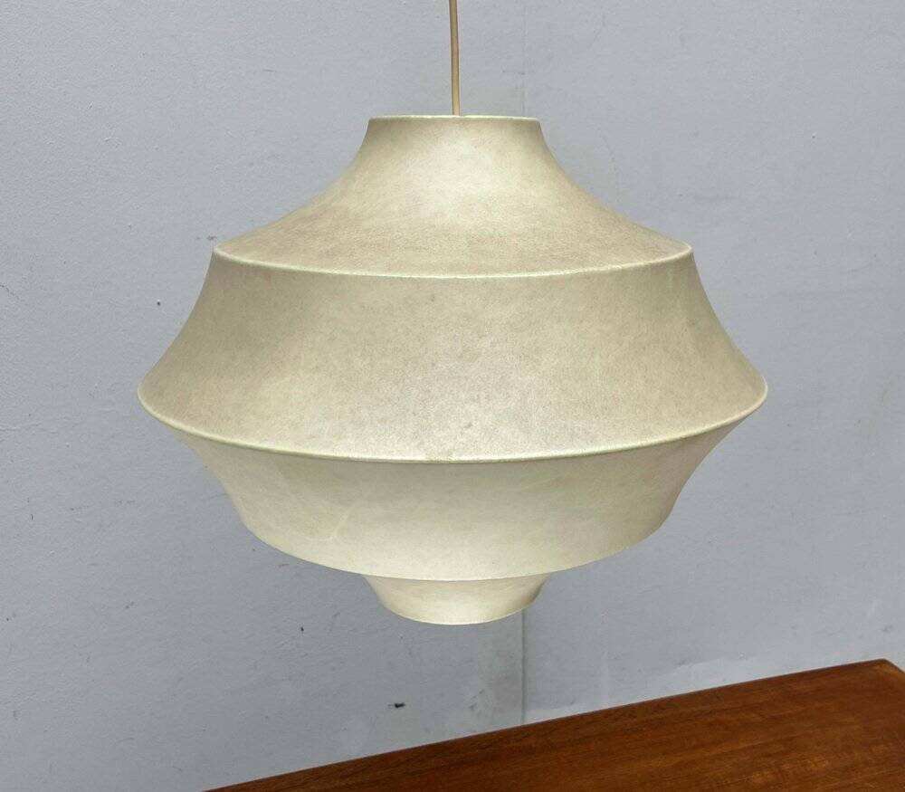 Mid-Century Modern Suspension Cocoon by Friedel Wauer for Goldkant Leuchten, Germany, 1960s