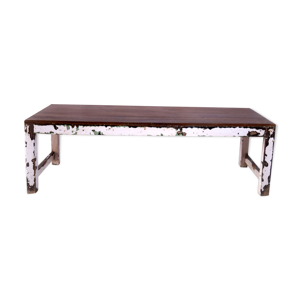 Table basse en teck birman