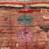Tapis berbère marocain Boujaad coloré 2,57x1,65m
