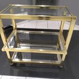 Hollywood Regency serving table years 1970