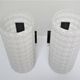 Pair of opaline wall lamps cylinder and metal years 50-60