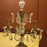 18th century style tassel light fixture