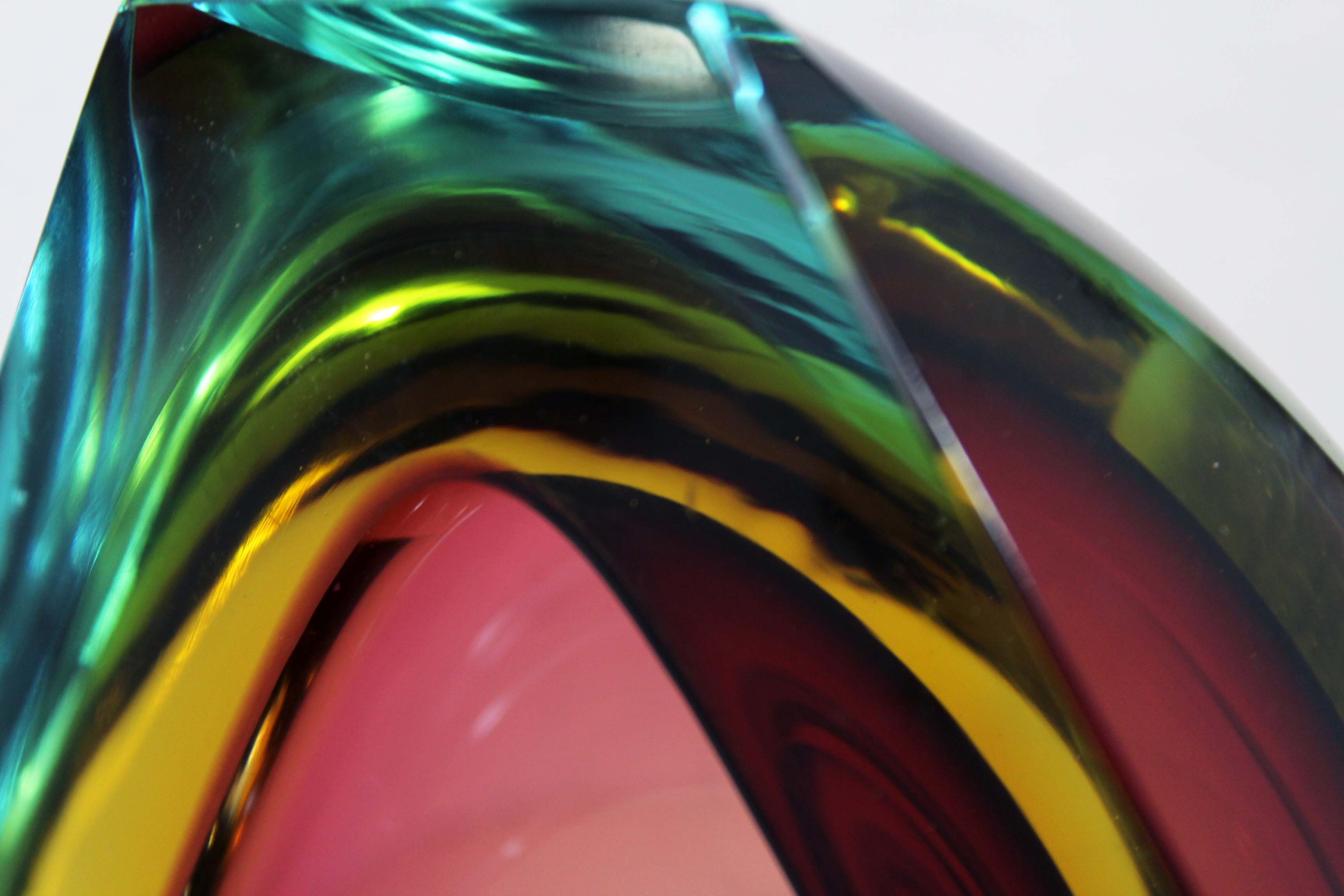 Empty pocket or Murano glass ashtray