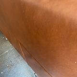 Vintage Leather Lounging Sofa by Prominent