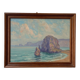 Sea framed oil painting
