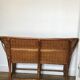 Banquette en châtaignier