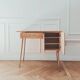 Renovated vintage Baumann desk, 1950s