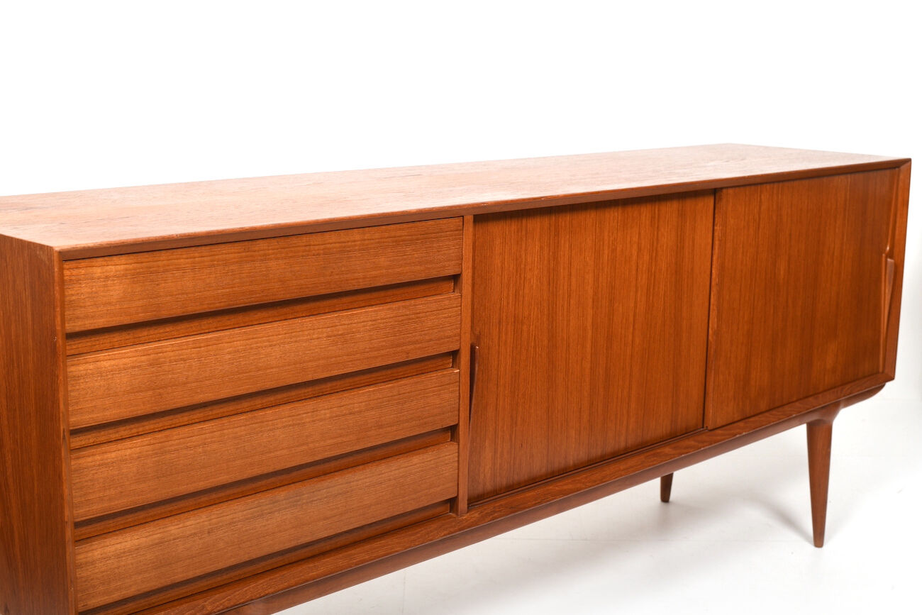 Danish Modern Teak Sideboard by Omann Jun