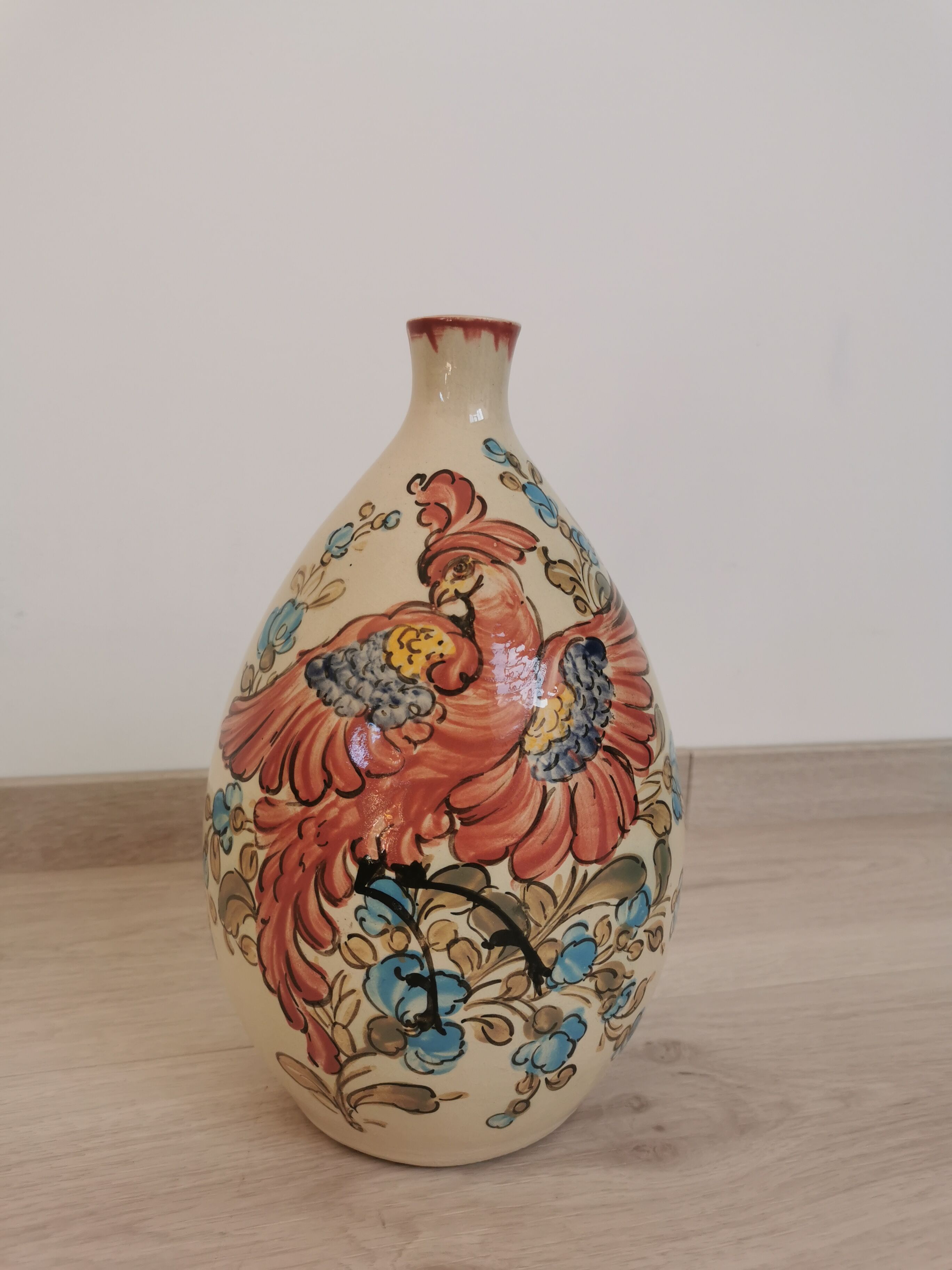Potter's pear vase Betschdorf design art nouveau