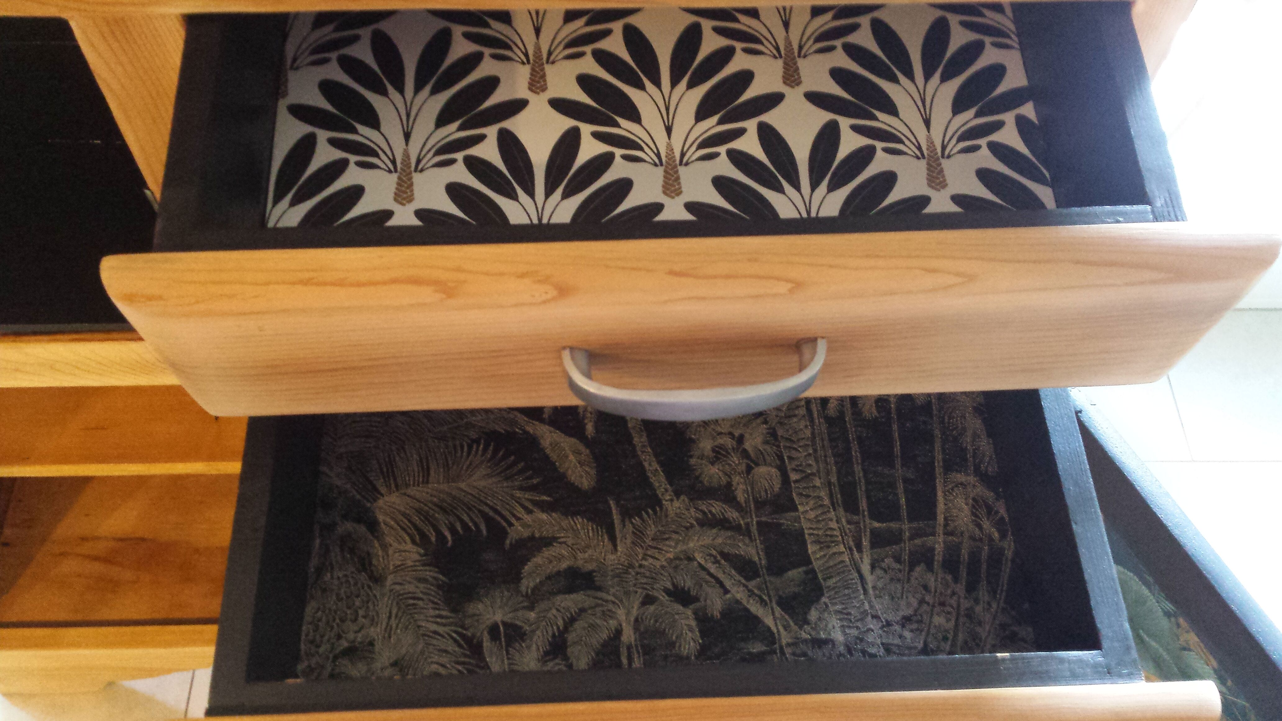 buffet Mado honey color, golden oak