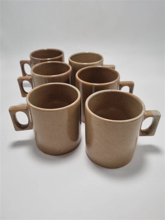 Stoneware mugs