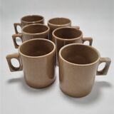 Stoneware mugs