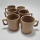 Stoneware mugs