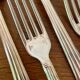 Silver-plated metal cutlery set Chrisofle model Aria, 50 pieces