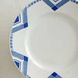 Mounted plate, compote dish Moulin des loups Pax