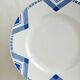 Mounted plate, compote dish Moulin des loups Pax