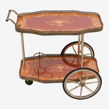 Vintage italian bar trolley, 1970s, italy