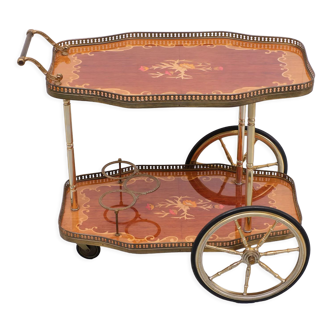 Vintage italian bar trolley, 1970s, italy