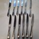12 silver-plated knives