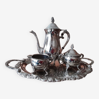 Silver coffee set