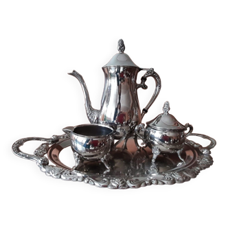 Silver coffee set