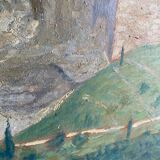 Peinture l’acropole d’Athènes 1934