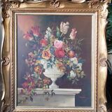 Painting Flowers Georges Mallet