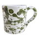 Green dots mug