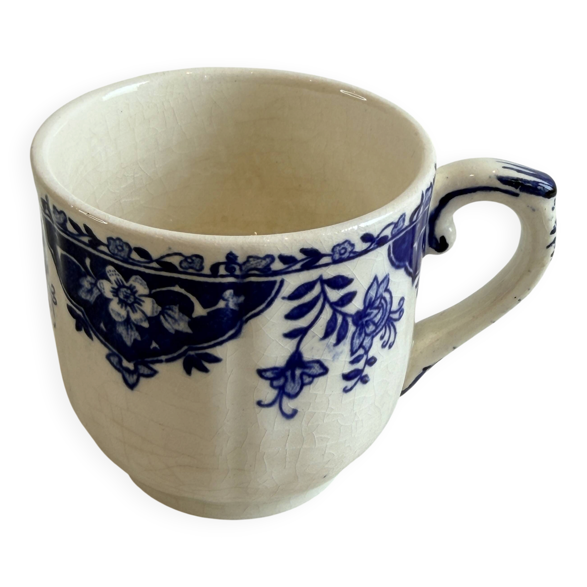 A cup made of ironstone - Gien