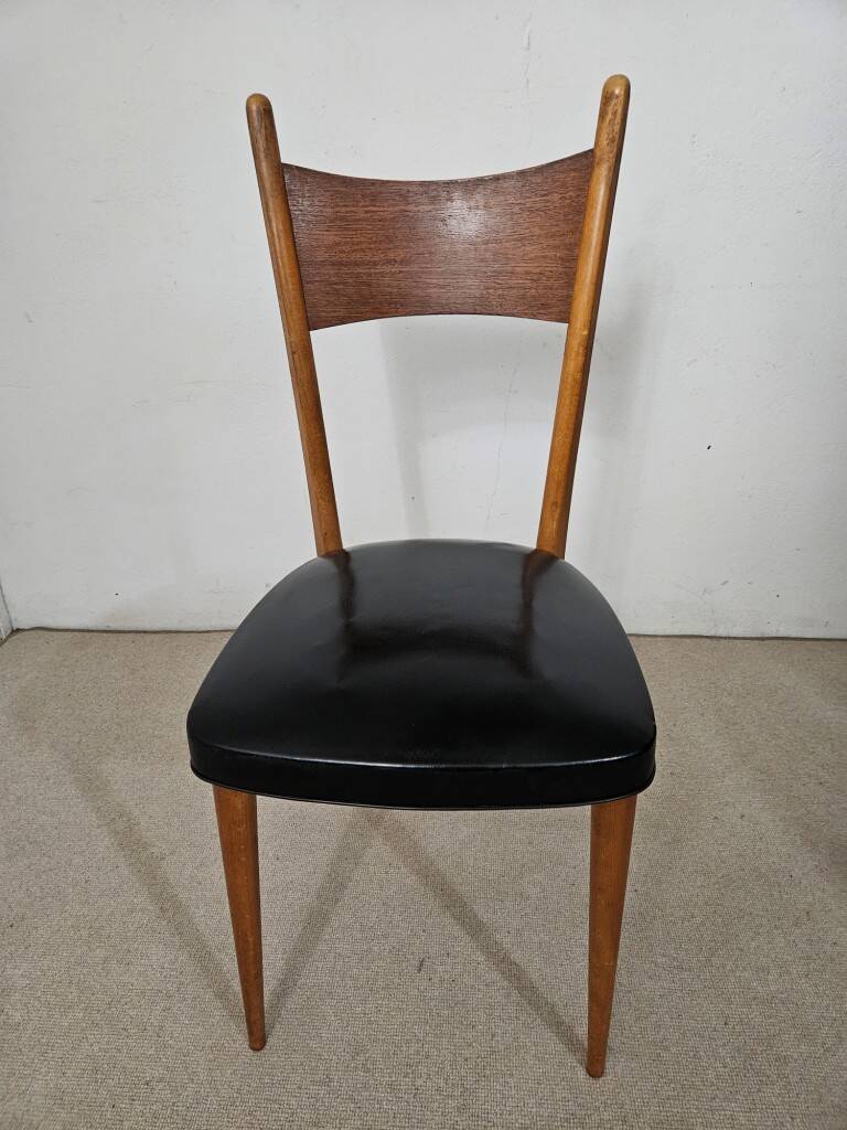 Series of 6 Scandinavian chairs - Vintage chairs