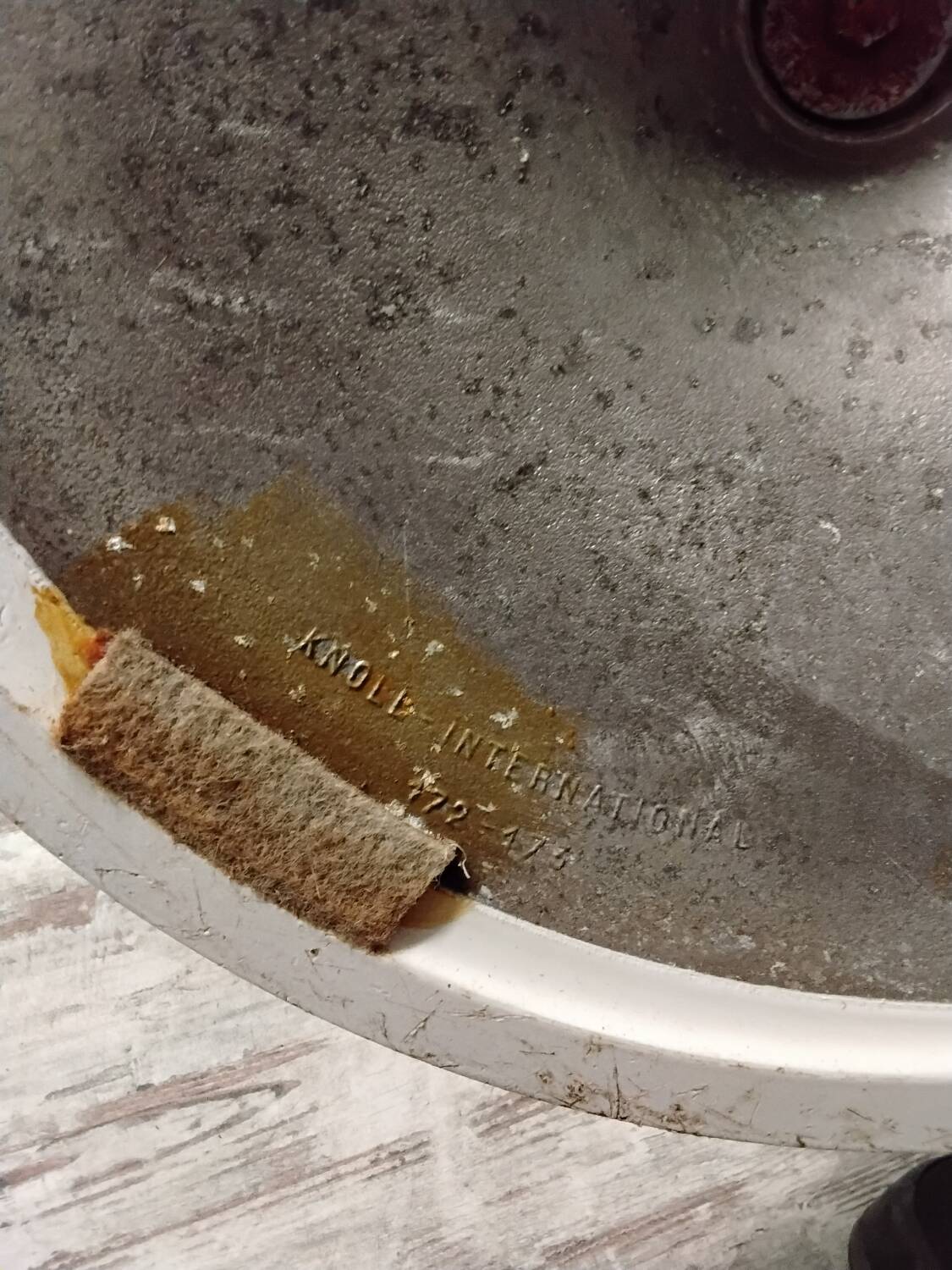 Knoll marble tulip table