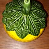 Lemon-shaped ceramic candy