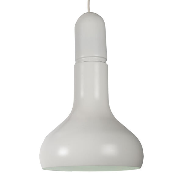 Suspension white metalindustrie pour luminaires staff