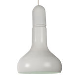 Suspension white metalindustrie pour luminaires staff