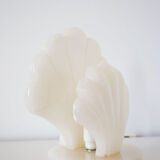Alabaster shell lamp