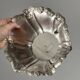 Antique metal salad bowl