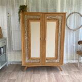 Rattan cabinet