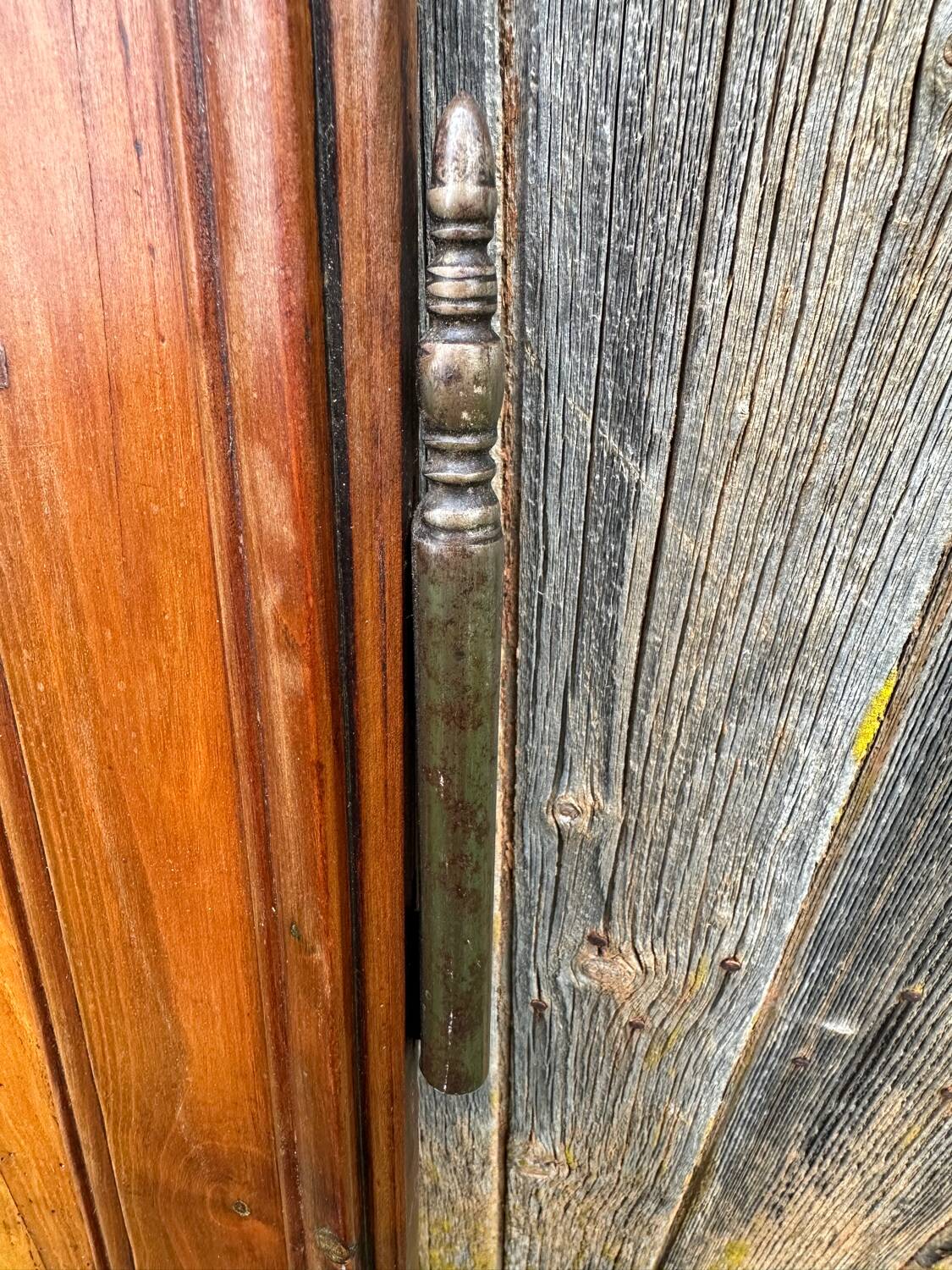 Pair of Louis XV style wardrobe doors