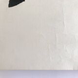 Albin TSAUT, Untitled, 1998. Mixed technique in black signed on the back