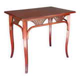 Thonet side table no. 222 with palmettes, circa 1910