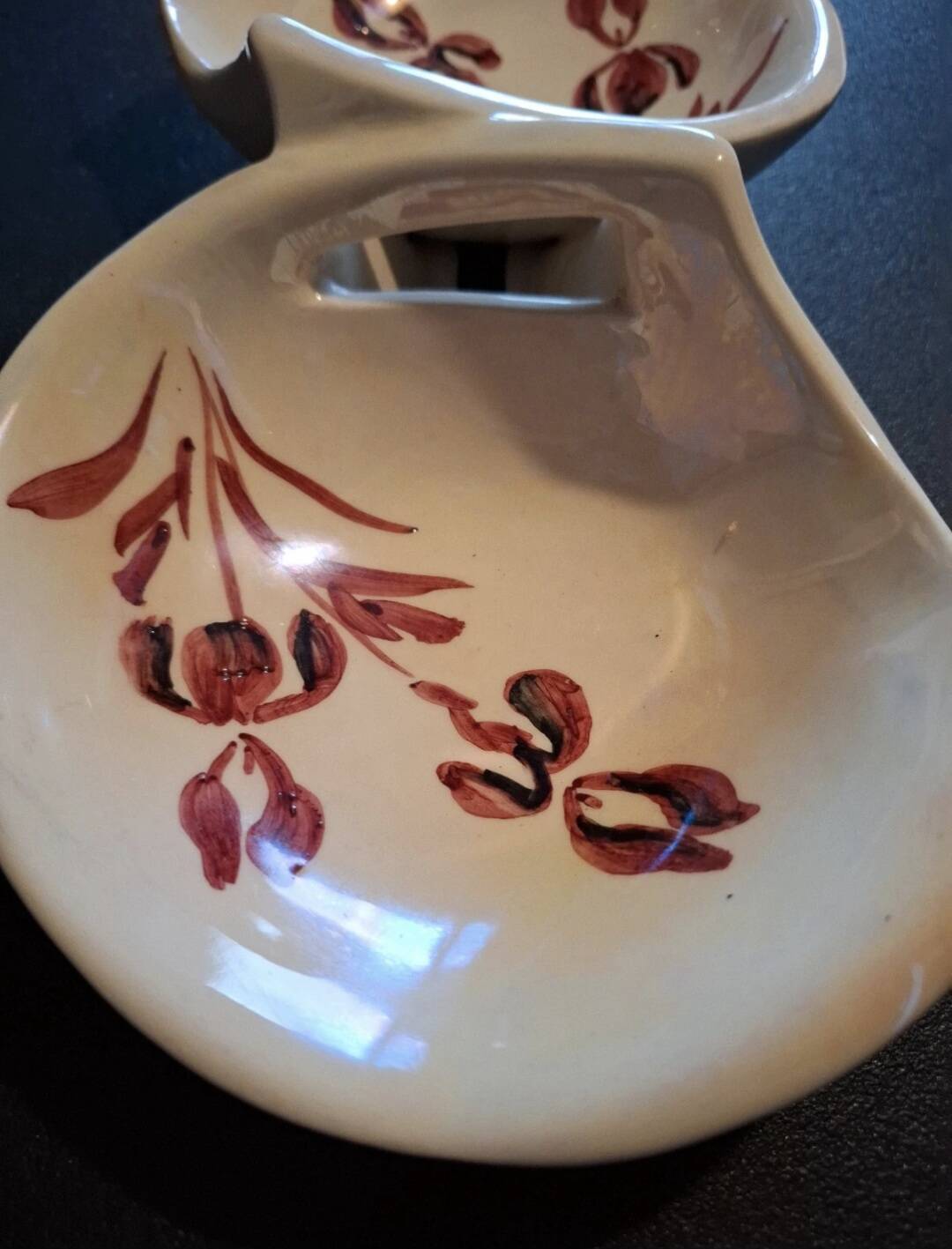 Vintage appetizer dish