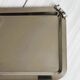Small vintage metal tray with decorative knot