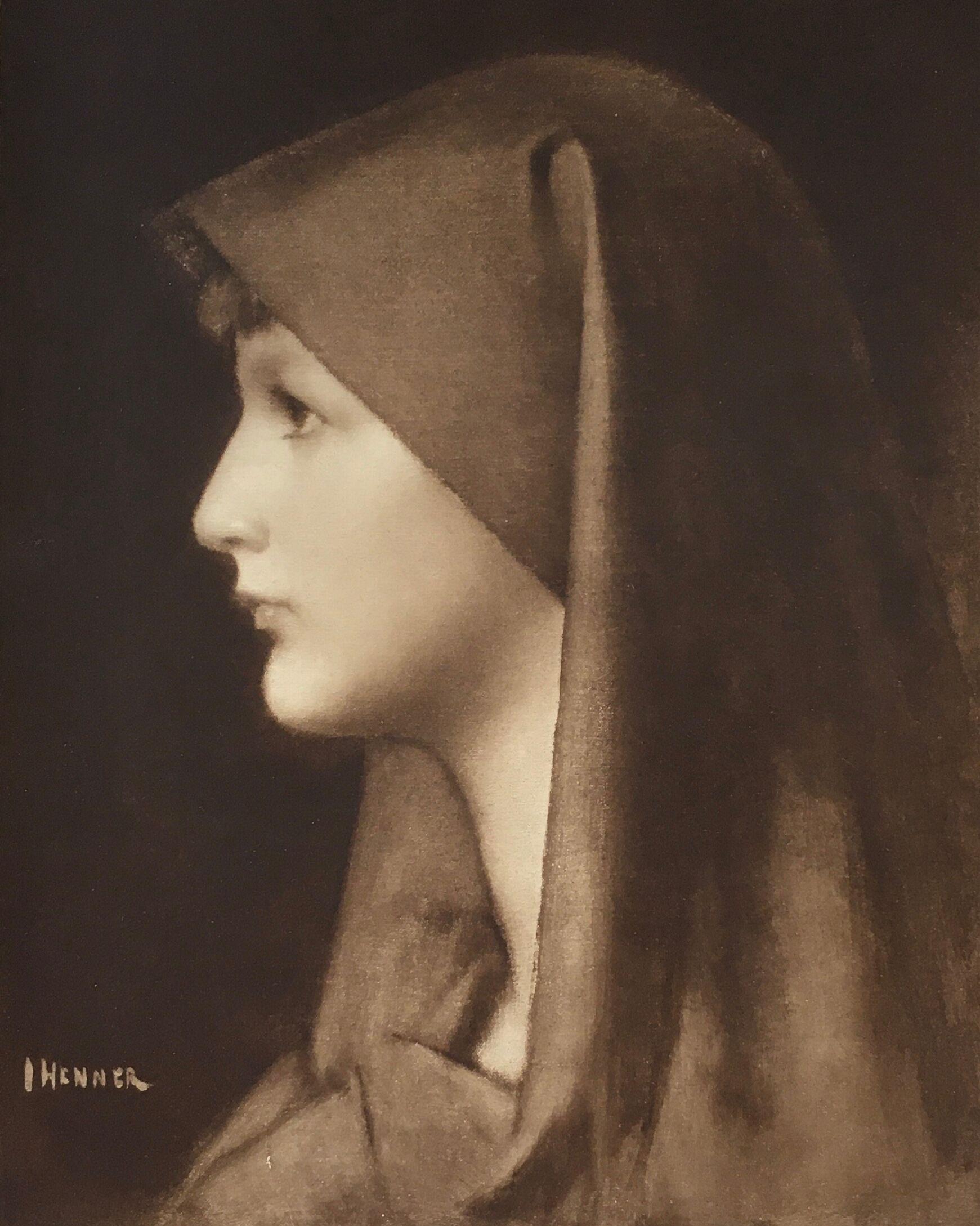 Photo print Sainte Fabiola after Henner