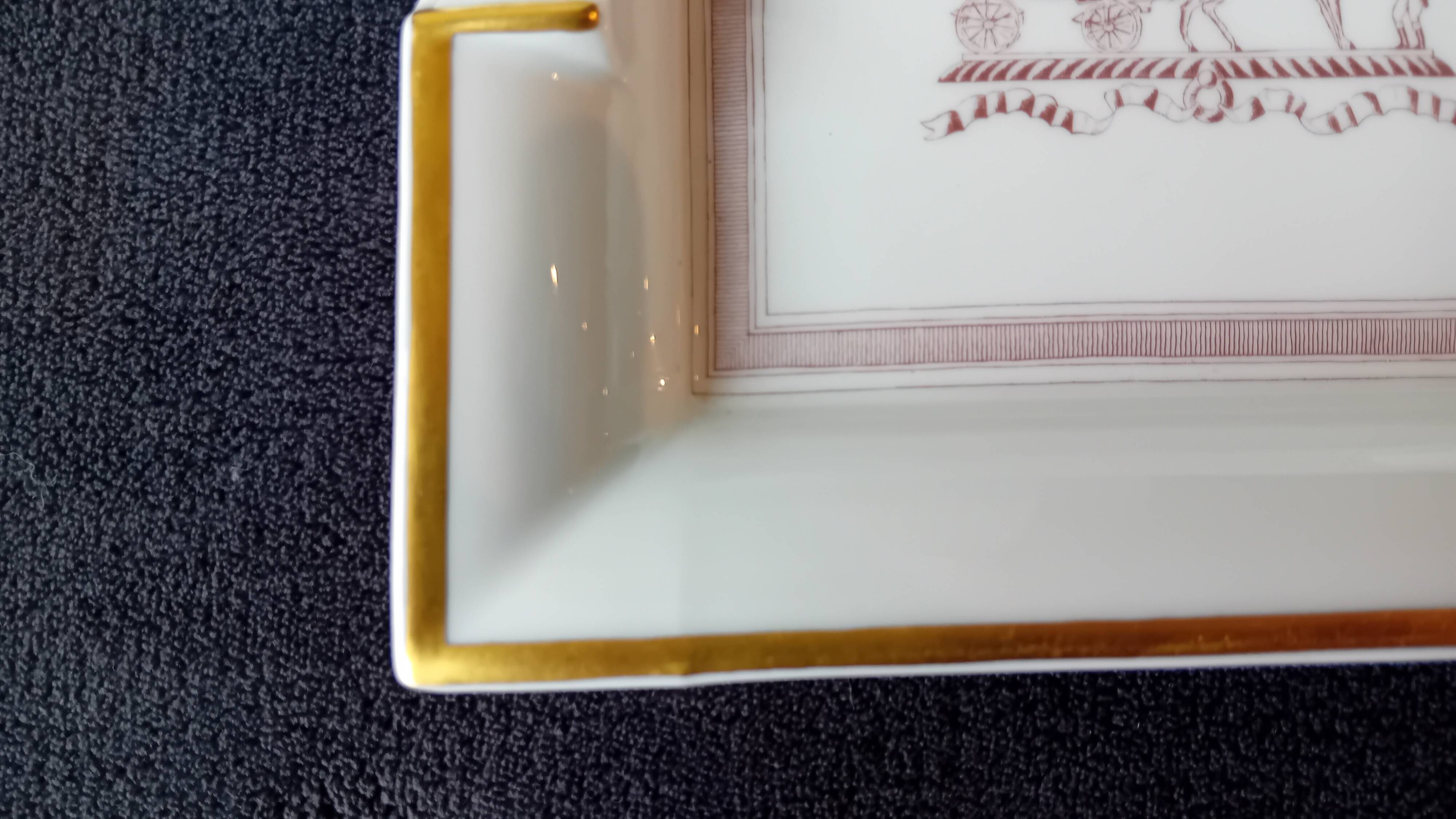 Empty ashtray pocket tray Hermès "Calèche" (1974) – Archive Mode Asako Turengin