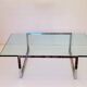 Table basse SM en acier miroir et verre KnollStudio – Design Shelton & Mind