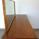 Dressing table and her teak and veneer stool by McIntosh, United Kingdom, 1960s