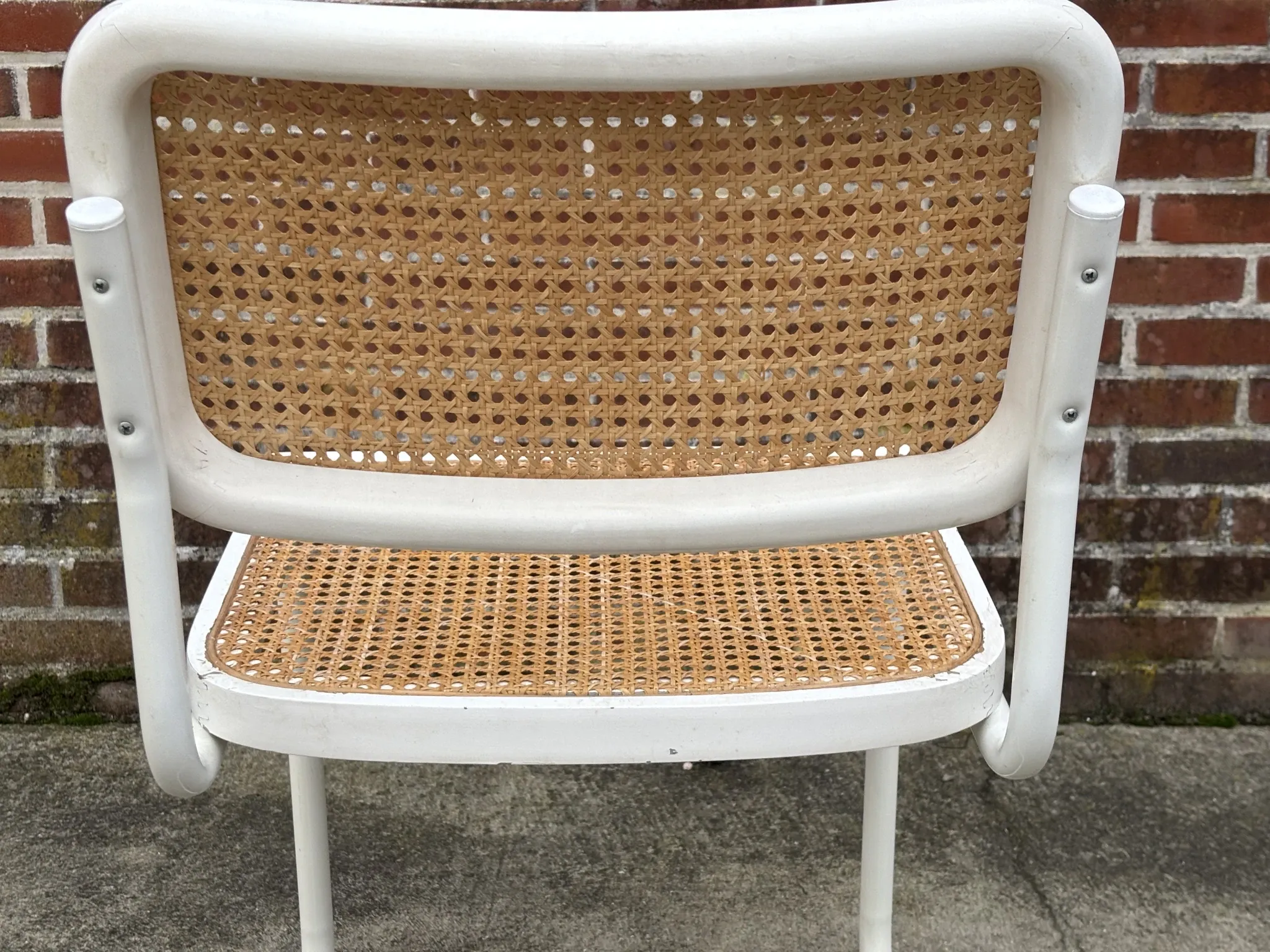 Cesca design chair b32 model in white
